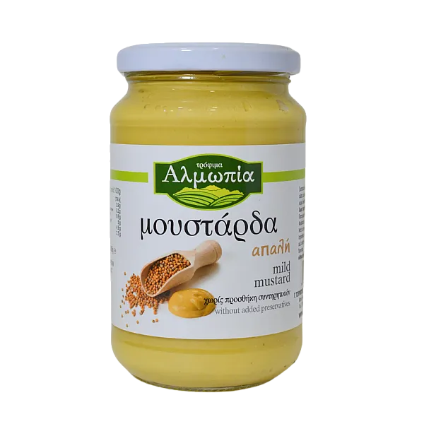 Μουστάρδα Απαλή Αλμωπία (360 γρ.)